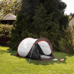 JEMIDI Tweepersoons Pop-up Tent - Opgooitent, Werptent Voor 2 Personen - Ideaal Als Festivaltent Of Kampeertent - Verschillende Kleuren -Aanbiedingen Kampeer Zen Winkel 1200x1200 718