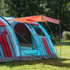 Skandika Gotland Tunneltent Voor 6 Personen, Grote Familietent In Racing-design, Ingenaaide Tentbodem, Waterdicht, 5000 Mm Waterkolom, Slaapcabine Met Scheidingswand, Muggennet (let Op, Komt Met Kleurfouten) -Aanbiedingen Kampeer Zen Winkel 1200x1200 739