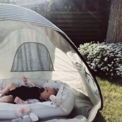 Deryan Luxe Pop Up Strandtent - Anti-UV 50+ - Cream -Aanbiedingen Kampeer Zen Winkel 1200x1200 801