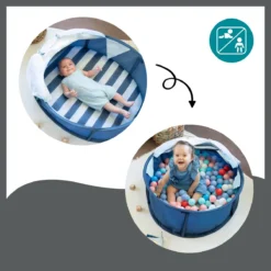 Babymoov Babyni Speelruimte & Extra Bedje Anti-UV FPS 50+ Marinière -Aanbiedingen Kampeer Zen Winkel 1200x1200 809