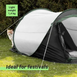 JEMIDI Tweepersoons Pop-up Tent - Opgooitent, Werptent Voor 2 Personen - Ideaal Als Festivaltent Of Kampeertent - Verschillende Kleuren 24 JEMIDI Tweepersoons Pop-up Tent - Opgooitent, Werptent Voor 2 Personen - Ideaal Als Festivaltent Of Kampeertent - Verschillende Kleuren -Aanbiedingen Kampeer Zen Winkel 1200x1200 864