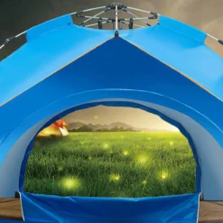 Fish Life Waterdichte Tent - Lichtgewicht Tent - Tent Voor 2-4 Personen - 200*200*140 Cm - Outdoor Camping Tent - Licht Blauw -Aanbiedingen Kampeer Zen Winkel 1200x1200 870
