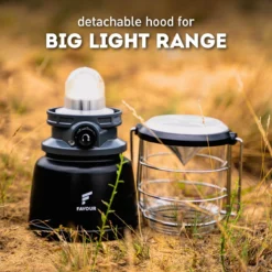 Favour L0944 Retro LED Lantaarn Hoog Vermogen 1300 Lumen, Vintage Design, Tuinlantaarn, Camping Lamp, Stormlantaarn Kleurtemperatuur Instelbaar Warm Wit Tot Koel Wit, Traploos Dimbaar Incl. Kaarslichtstand -Aanbiedingen Kampeer Zen Winkel 1200x1200 909