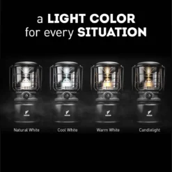 Favour L0944 Retro LED Lantaarn Hoog Vermogen 1300 Lumen, Vintage Design, Tuinlantaarn, Camping Lamp, Stormlantaarn Kleurtemperatuur Instelbaar Warm Wit Tot Koel Wit, Traploos Dimbaar Incl. Kaarslichtstand -Aanbiedingen Kampeer Zen Winkel 1200x1200 911