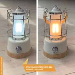 Skandika Kiruna LED-Lamp – Tentlampen – Campinglampen – Buiten Lantaarn – Buitenverlichting – Buiten Lamp - Retro Outdoor Camping Lamp Met Powerbank, Traploos Dimbaar, Draadloos, Oplaadbare Batterij, USB, Warm En Koud Wit, 75h Lichtduur – Groen -Aanbiedingen Kampeer Zen Winkel 1200x1200 917