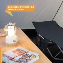 Skandika Kiruna LED-Lamp – Tentlampen – Campinglampen – Buiten Lantaarn – Buitenverlichting – Buiten Lamp - Retro Outdoor Camping Lamp Met Powerbank, Traploos Dimbaar, Draadloos, Oplaadbare Batterij, USB, Warm En Koud Wit, 75h Lichtduur – Groen -Aanbiedingen Kampeer Zen Winkel 1200x1200 921