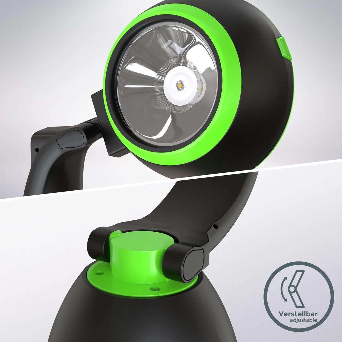 B.K.Licht - LED Kampeerlamp - Zaklamp - 3 In 1 Zaklantaarn Voor Kinderen - Tafellamp - Tentlamp - Opvouwbaar - Zwart Groen - 140 Lumen - IP20 5 B.K.Licht - LED Kampeerlamp - Zaklamp - 3 In 1 Zaklantaarn Voor Kinderen - Tafellamp - Tentlamp - Opvouwbaar - Zwart Groen - 140 Lumen - IP20 - Afbeelding 3