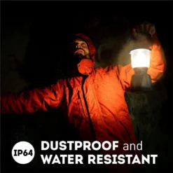 Favour L0818 Retro Camping Lamp Oplaadbaar LED, 320 Lumen, IP64 Waterdicht, Draagbare Kampeerlamp, Tentlamp, Acculamp, Traploos Dimbare Lamp Incl. Kaarslicht-modus, Blauw -Aanbiedingen Kampeer Zen Winkel 1200x1200 946