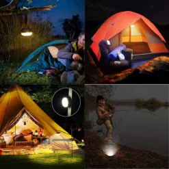 Albrillo Campinglamp LED 2 Stuks Campinglantaarn USB Oplaadbaar Campinglicht, 3 Modi Waterdicht Met 1800mAh Powerbank LED Campinglantaarn Tentverlichting Voor Vissen, Wandelen, Kamperen, Noodgevallen -Aanbiedingen Kampeer Zen Winkel 1200x1200 950