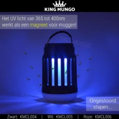 Anti Muggenlamp LED Camping Lamp | Thuis Muggen Vanger Lamp Oplaadbaar | King Mungo -Aanbiedingen Kampeer Zen Winkel 1200x1200 967
