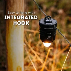 Favour L1061 Camping Lamp LED, 875 Lumen, IP64, Waterdicht, Draagbare Kampeerlamp, Tentlamp, Schokbestendig, 4 Verschillende Lichtmodi Incl Kaarslicht-modus, Afneembaar Deksel, Handig & Compact Formaat -Aanbiedingen Kampeer Zen Winkel 1200x1200 984