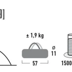 High Peak Monodome Pu Koepeltent - Blauw - 2 Persoons 19 High Peak Monodome Pu Koepeltent - Blauw - 2 Persoons -Aanbiedingen Kampeer Zen Winkel 1200x386