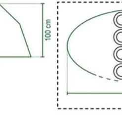 Coleman Galiano 4 Pop-up Tent - 4-Persoons - Blauw/Wit -Aanbiedingen Kampeer Zen Winkel 1200x416 1