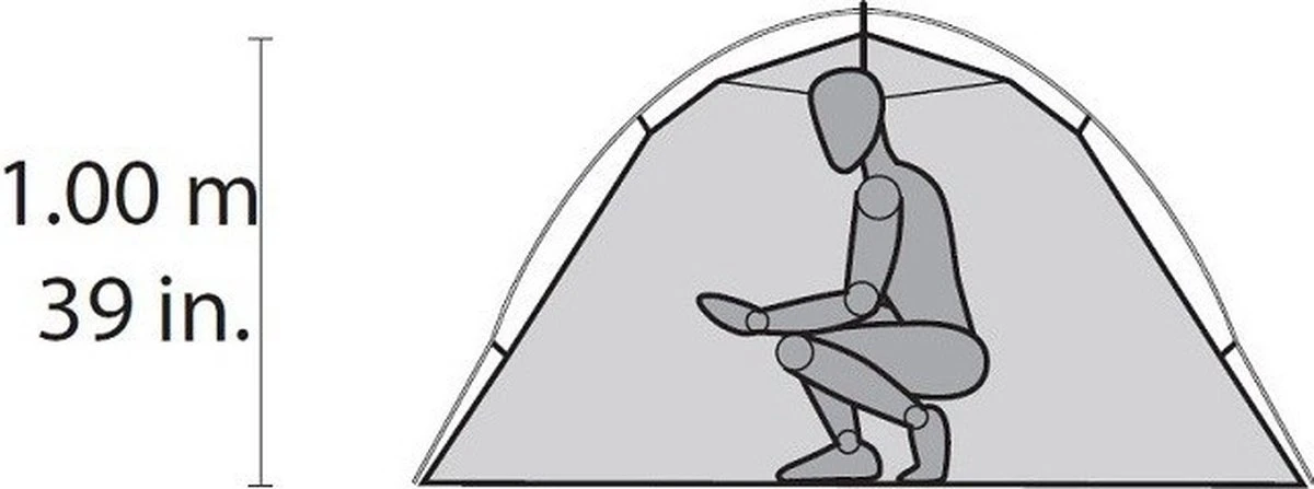 Msr Hubba Hubba Nx Tunneltent - Groen - 2 Persoons 20 Msr Hubba Hubba Nx Tunneltent - Groen - 2 Persoons - Afbeelding 18