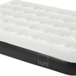 Orange85 Luchtbed - Tweepersoons - Met Reparatieset - Zwart - Grijs