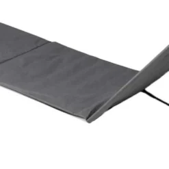 Strandmat Opvouwbaar Met Schouderband - Strandstoel Grijs 145x47x52 -Aanbiedingen Kampeer Zen Winkel 1200x530