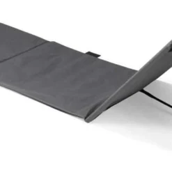 Set Van 2 Strandmatten Met Verstelbare Rugleuning - Gevuld Met Comfortschuim, Ultralicht En Opvouwbaar Om Ruimte Te Besparen – Grijs -Aanbiedingen Kampeer Zen Winkel 1200x532 1