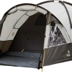 Redwood Bel 190 Trekking Koepel Tent - Grijs - 3 Persoons -Aanbiedingen Kampeer Zen Winkel 1200x550