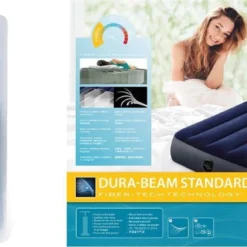 Intex Luchtbed - Classic Downy - Formaat: Cot - B76 X L191 X H25 Cm - 1 Pers. - Met Reparatieset -Aanbiedingen Kampeer Zen Winkel 1200x581