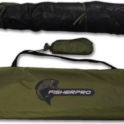 FisherPro WildLand Tent –comfortabele Vistent – Handige Strandtent – Compacte Festival Tent - Uitbreid Mogelijkheden Met Stormcover - Geschikt Voor 2 Personen -Aanbiedingen Kampeer Zen Winkel 1200x582