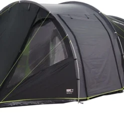 High Peak Paros 5 Tunneltent - 5-Persoons - Donkergrijs -Aanbiedingen Kampeer Zen Winkel 1200x611