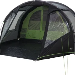 High Peak Paros 5 Tunneltent - 5-Persoons - Donkergrijs -Aanbiedingen Kampeer Zen Winkel 1200x613 1