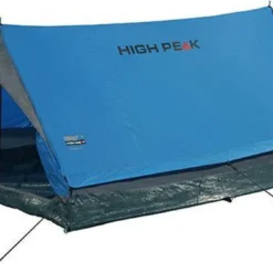 High Peak Minipack Tunneltent - Blauw - 2 Persoons -Aanbiedingen Kampeer Zen Winkel 1200x671 1