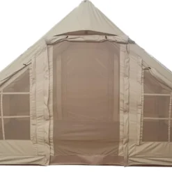Opblaasbare Vier Persoons Tent Beige 300x200x210 Cm -Aanbiedingen Kampeer Zen Winkel 1200x676 6