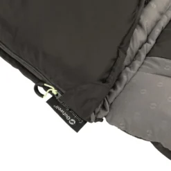 Outwell Slaapzak Contour Rits Links Zwart -Aanbiedingen Kampeer Zen Winkel 1200x705 3