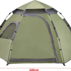 Pro-Tec Tent Nybro Automatisch 240x205x140 Cm Donkergroen -Aanbiedingen Kampeer Zen Winkel 1200x726 1