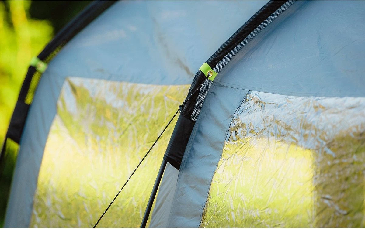 Coleman Vail 4L Tunneltent - Familie Tent - 4-Persoons - Grijs/Groen 13 Coleman Vail 4L Tunneltent - Familie Tent - 4-Persoons - Grijs/Groen - Afbeelding 11