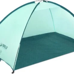 Aanbiedingen Kampeer Zen Winkel 9 Bestway Strandtent - Pavillo - 2-Persoons - UV80 Zonbescherming - Incl. Tentharingen - Zandzakken Voor Stabiliteit - 200 X 120 X 95 CM