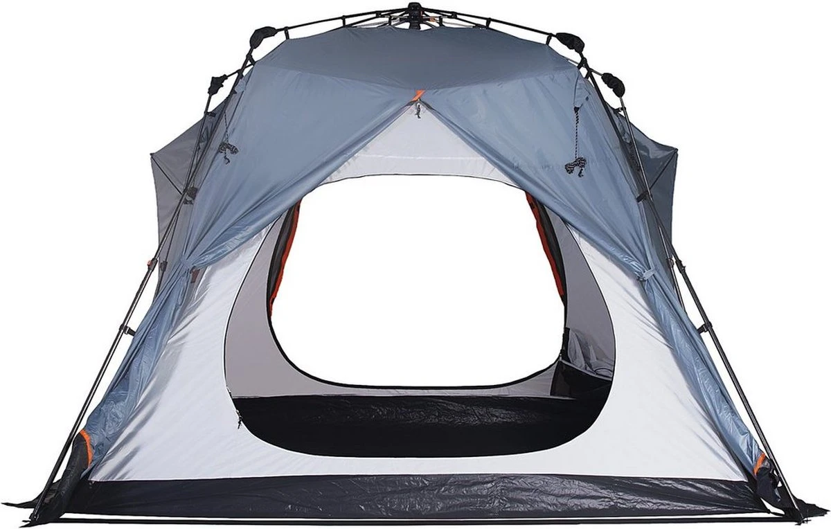 Where Tomorrow Gezinstent Met Zonnendak 300X395X200 Cm- Grijs - 5 Persoons 6 Where Tomorrow Gezinstent Met Zonnendak 300X395X200 Cm- Grijs - 5 Persoons - Afbeelding 4