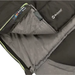 Outwell Slaapzak Contour Rits Links Zwart -Aanbiedingen Kampeer Zen Winkel 1200x777