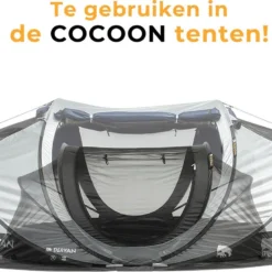 Deryan Luxe Pop-up Reisklamboe - Lichtgewicht 2 Persoons Klamboe – Geimpregneerd - Slaapcompartiment Voor Tent - Binnentent -Aanbiedingen Kampeer Zen Winkel 1200x779