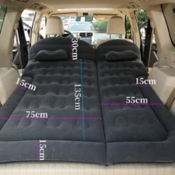 Merkloos Auto Luchtbed - Multifunctioneel - Achterbank - 2 Persoons - Opblaasbaar Bed - Luchtmatras - Reizen - Vakantie - Kamperen - Inclusief Elektrische Pomp - Zwart -Aanbiedingen Kampeer Zen Winkel 1200x789 2