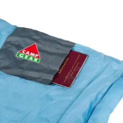 Camp-Gear Slaapzak - Travel Mini - 190x75 Cm - Grijs/blauw -Aanbiedingen Kampeer Zen Winkel 1200x794 6