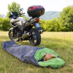 Coleman Biker Mummy Slaapzak - 220 X 80 X 55 Cm - Grijs/groen -Aanbiedingen Kampeer Zen Winkel 1200x798 9