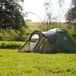 Coleman Darwin 4 Plus Koepeltent - 4-Persoons - Groen -Aanbiedingen Kampeer Zen Winkel 1200x800 140