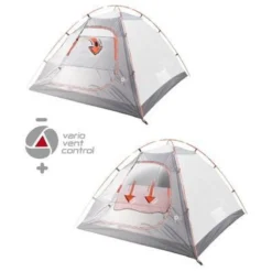 High Peak Mesos 4 Koepeltent - Donkergrijs - 4 Persoons -Aanbiedingen Kampeer Zen Winkel 1200x800 163