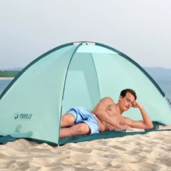 Bestway Strandtent - Pavillo - 2-Persoons - UV80 Zonbescherming - Incl. Tentharingen - Zandzakken Voor Stabiliteit - 200 X 120 X 95 CM -Aanbiedingen Kampeer Zen Winkel 1200x800 184