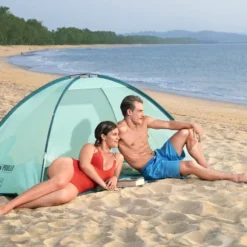 Bestway Strandtent - Pavillo - 2-Persoons - UV80 Zonbescherming - Incl. Tentharingen - Zandzakken Voor Stabiliteit - 200 X 120 X 95 CM -Aanbiedingen Kampeer Zen Winkel 1200x800 185