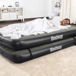 Bestway 3-in-1 Luchtbed - Connect - Zwart - 188x99cm - PVC/Polyester - Single, Double Single En Twin Opblaasbed - Tritech Materiaal - I-Beam Constructie -Aanbiedingen Kampeer Zen Winkel 1200x800 27