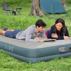 Bestway Luchtbed - 2 Personen - PVC/Polyester - Ingebouwde Oplaadbare Pomp - Fortech™ Materiaal - I-Beam Constructie - Ingebouwd Kussen -Aanbiedingen Kampeer Zen Winkel 1200x800 54