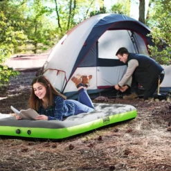 Bestway 1-Persoons Luchtbed Roll & Relax - 188 X 99 X 22 CM - Incl. 3-in-1 Reistas, Kussen En Handpomp - Binnen 50 Sec Opgeblazen - Binnen- En Buitengebruik -Aanbiedingen Kampeer Zen Winkel 1200x800 70