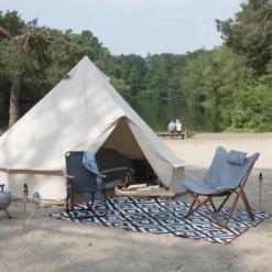 Bo-Camp - Urban Outdoor - Relaxstoel - Bloomsbury - L - Oxford Polyester - Grijs -Aanbiedingen Kampeer Zen Winkel 1200x800 90