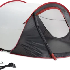JEMIDI Tweepersoons Pop-up Tent - Opgooitent, Werptent Voor 2 Personen - Ideaal Als Festivaltent Of Kampeertent - Verschillende Kleuren -Aanbiedingen Kampeer Zen Winkel 1200x858 2