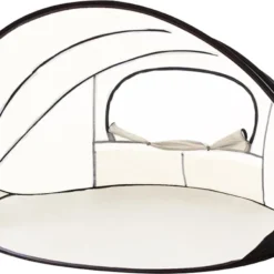 Aanbiedingen Kampeer Zen Winkel 11 Deryan Luxe Pop Up Strandtent XXL - Anti-UV 50+ - Cream