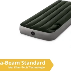 Intex Luchtbed - Downy - Formaat: Cot - B76 X L191 X H25 Cm - Ingebouwde Voetpomp- Met Reparatieset -Aanbiedingen Kampeer Zen Winkel 1200x862