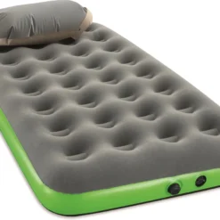 Bestway 1-Persoons Luchtbed Roll & Relax - 188 X 99 X 22 CM - Incl. 3-in-1 Reistas, Kussen En Handpomp - Binnen 50 Sec Opgeblazen - Binnen- En Buitengebruik